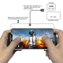 이미지를 갤러리 뷰어에 로드 , DarkWalker FO215 Semiconductor Cooling Fan Controller Grip for 4-6.7 inches Smart Phones
