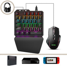 이미지를 갤러리 뷰어에 로드 , DarkWalker FO203 Mechanical Gaming Keyboard and Mouse Combo PS4/Nintendo Switch/Xbox One

