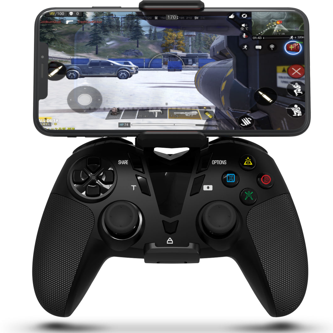 DarkWalker FO206A Wireless Mobile Controller Pad for iPhone iOS, Android 10 and PS4