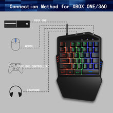 Load image into Gallery viewer, DarkWalker FO217 Gaming Pack - Keyboard and Mouse for PS4 / Nintendo Switch / Xbox One
