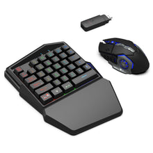 Cargar imagen en el visor de la galería, DarkWalker FO217W Wireless Gaming Keyboard and Mouse Combo for Nintendo Switch, PS4, Xbox One
