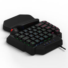 Load image into Gallery viewer, DarkWalker FO221 One Hand Mini PC Gaming Keyboard - Keypad with Programmable Joystick
